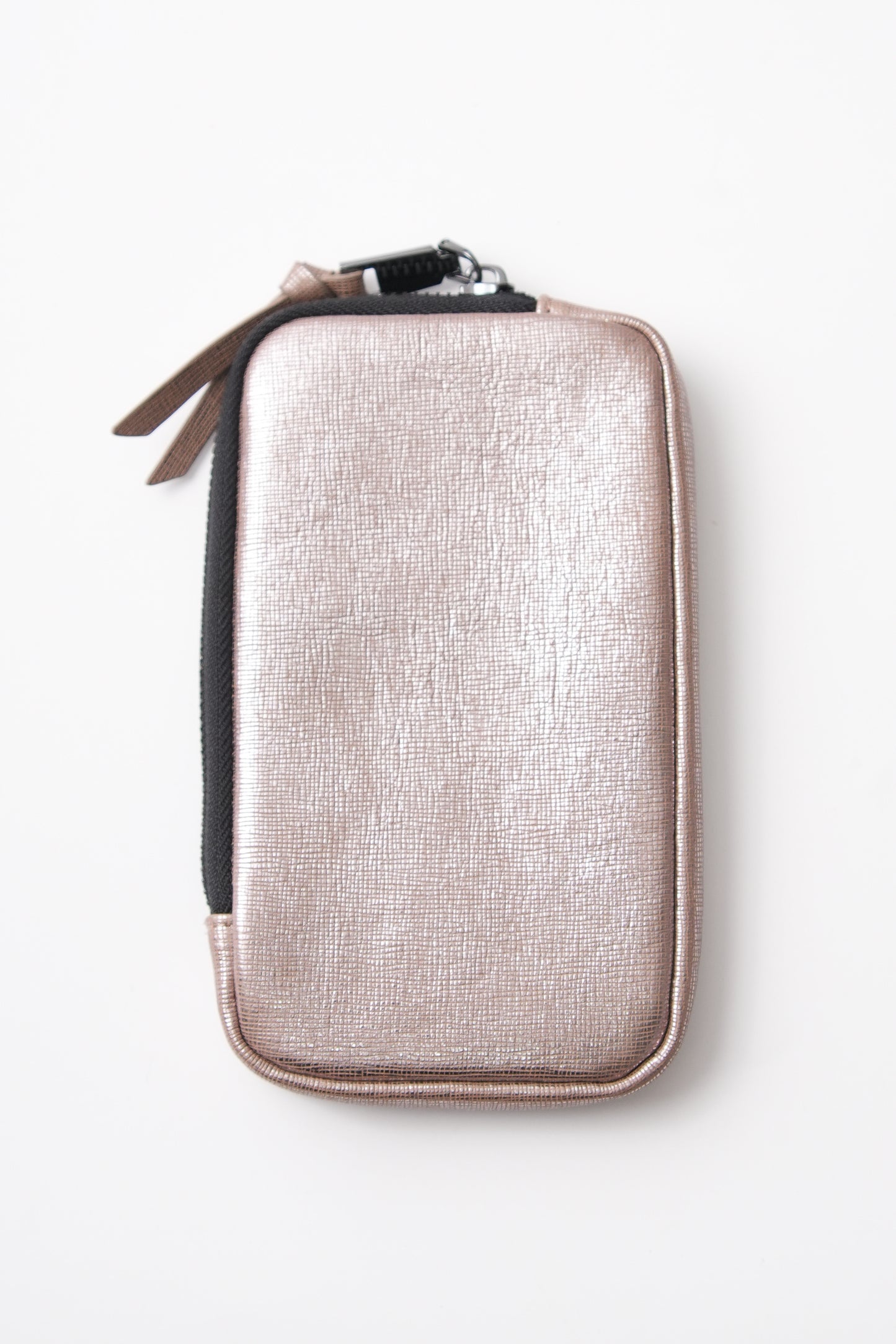 Shinny Biege Pouch