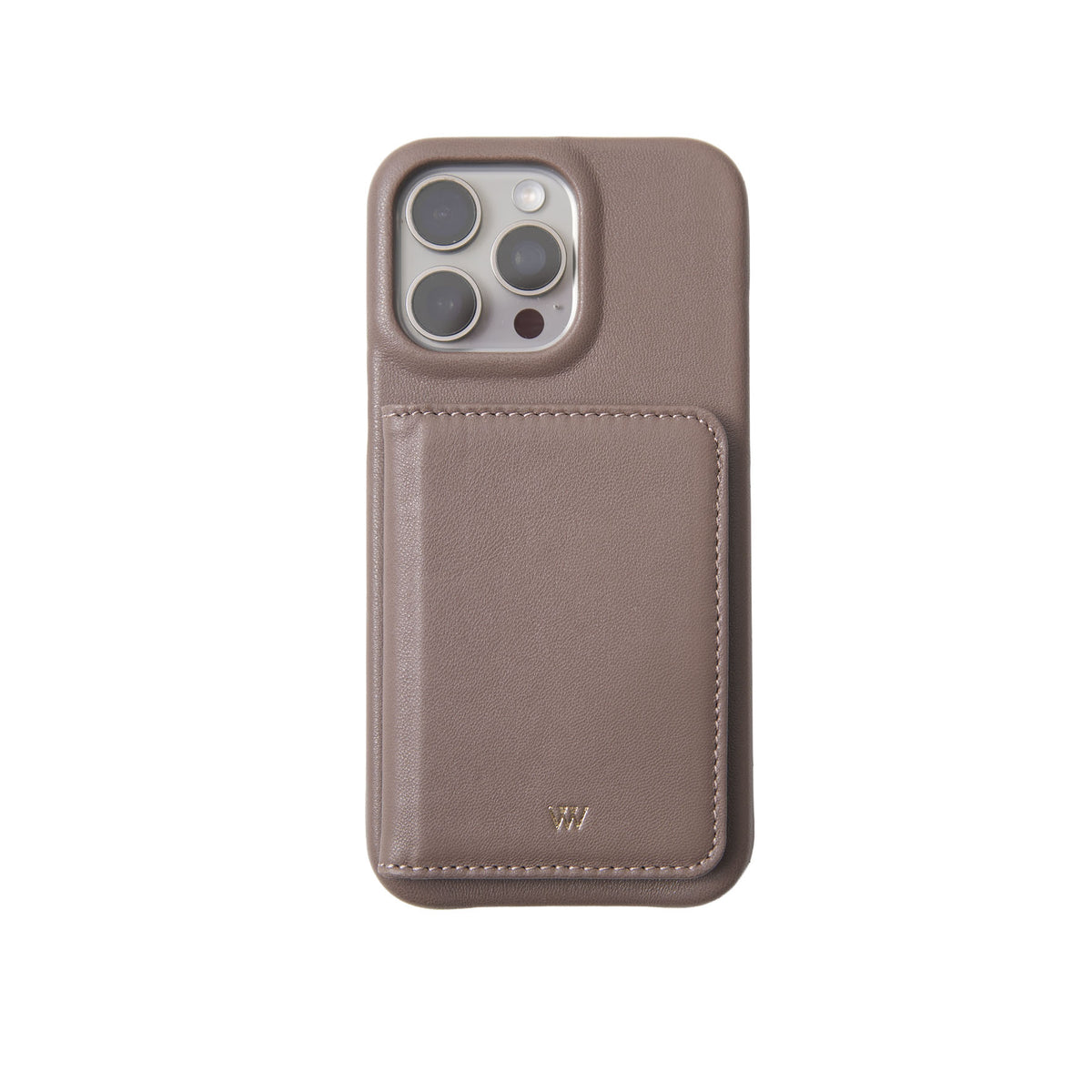 Open Wallet Taupe