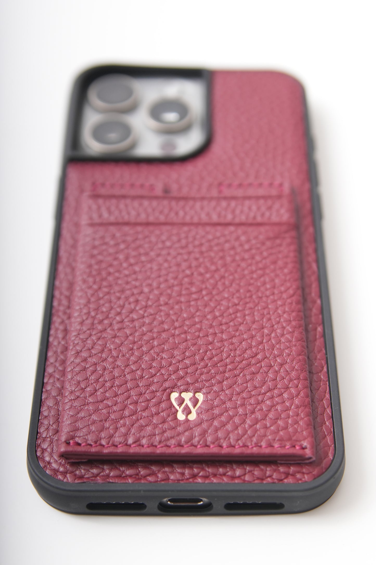 Burgundy Cardholder Case