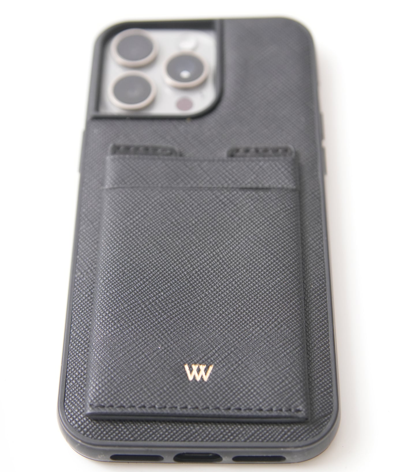 Black Saffiano Cardholder Case