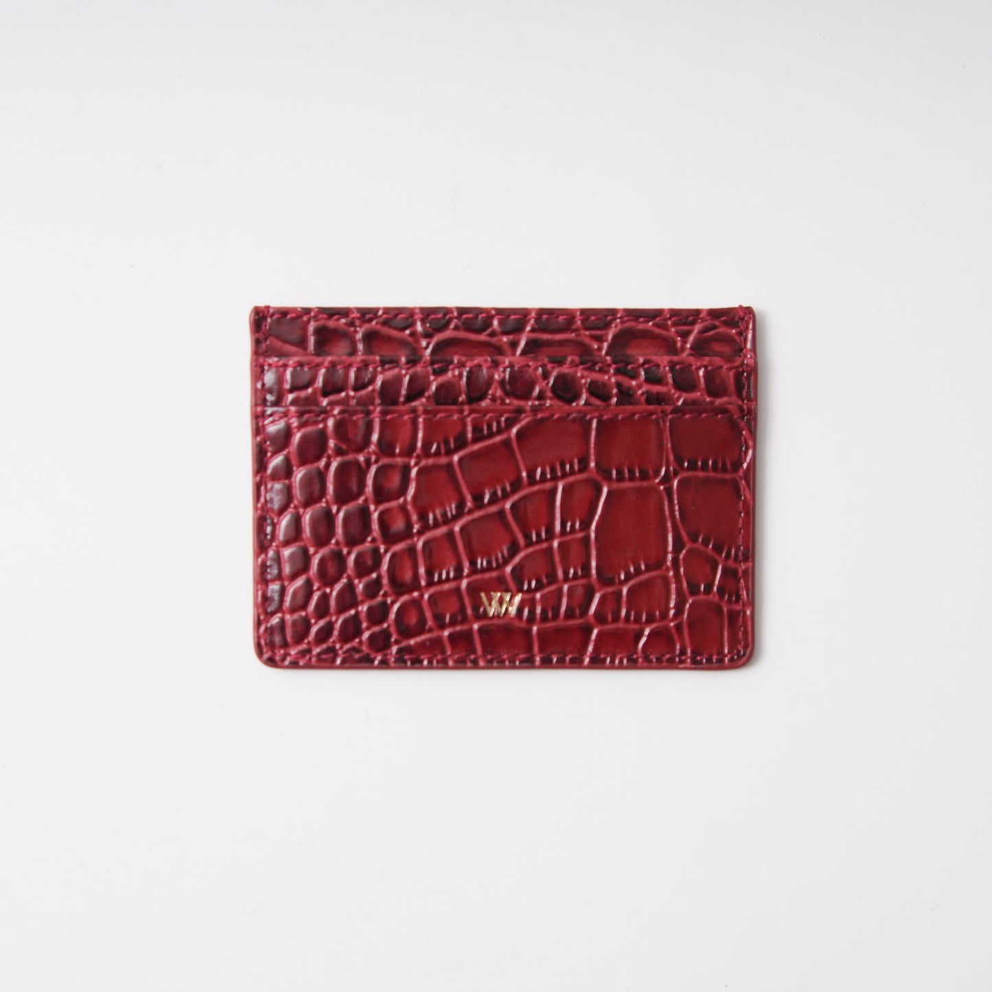 Red Croc Cardholder
