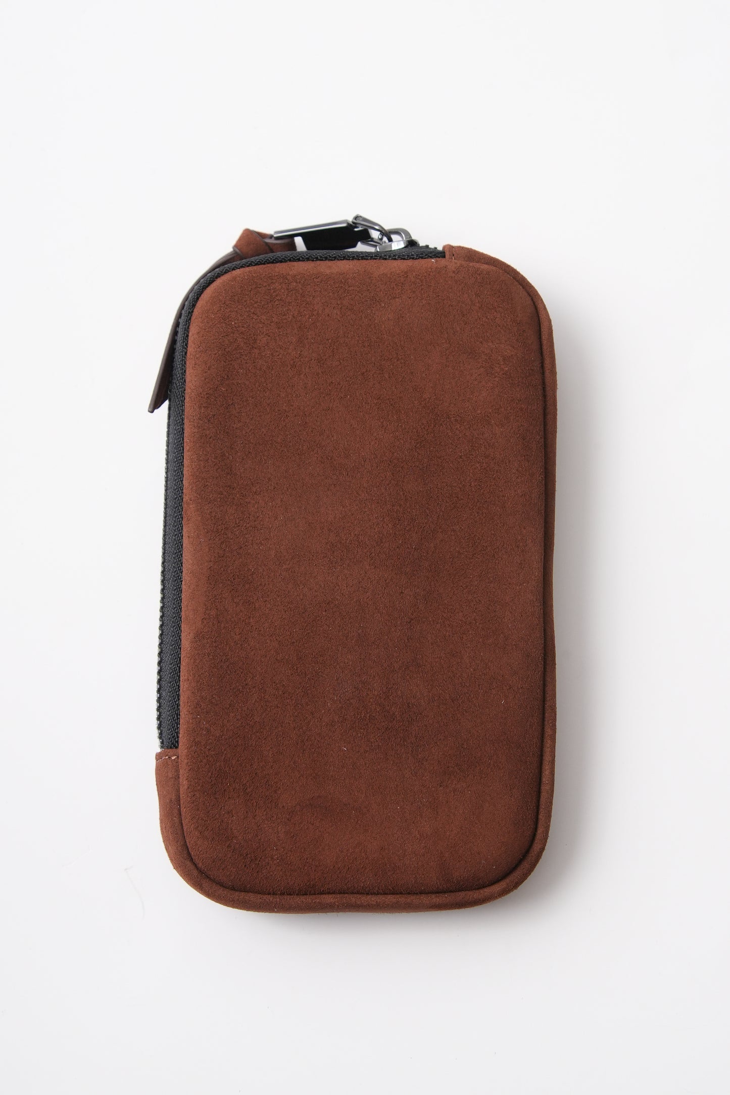 Brown Suede Pouch