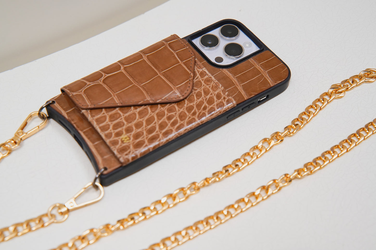 Caramel Croc Classic Case