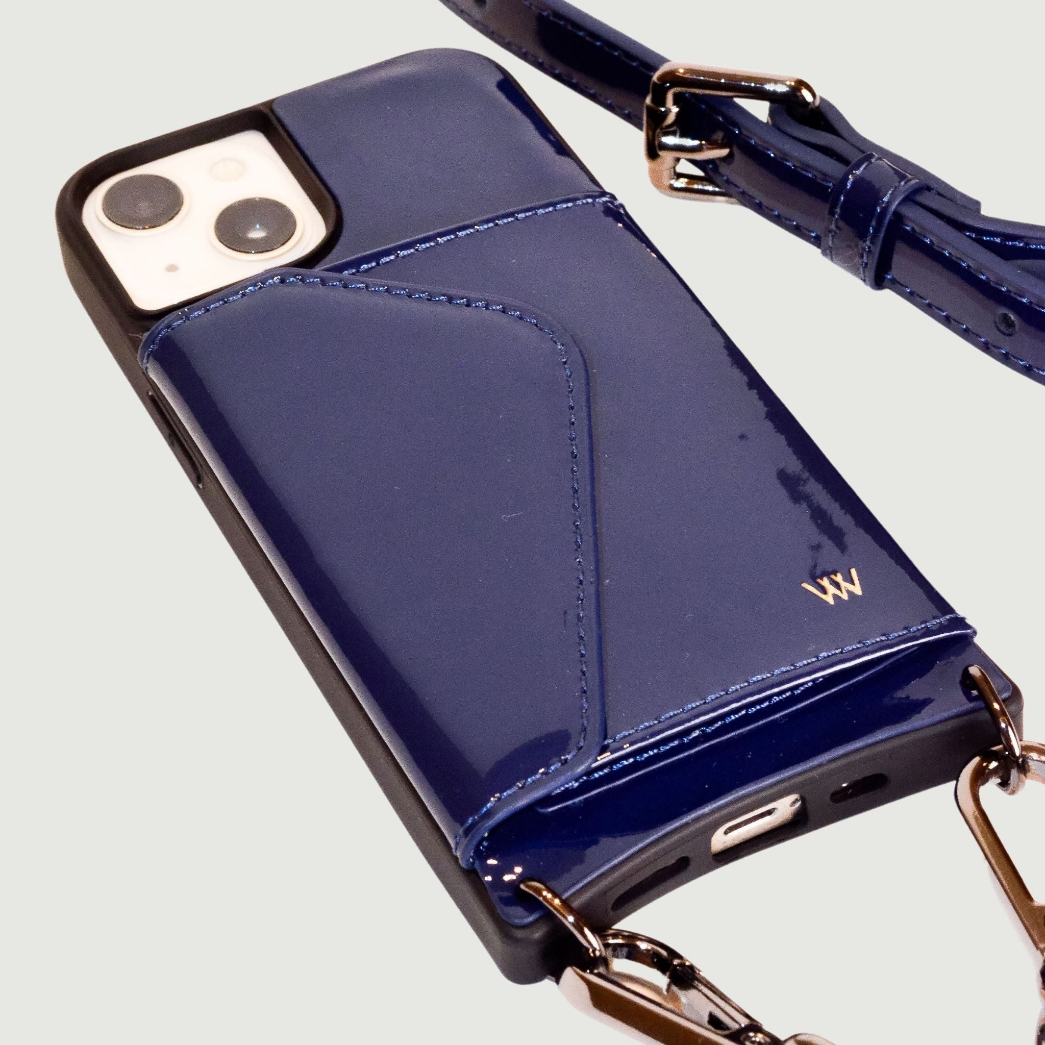 Plastic Blue Classic Case – With Wallet