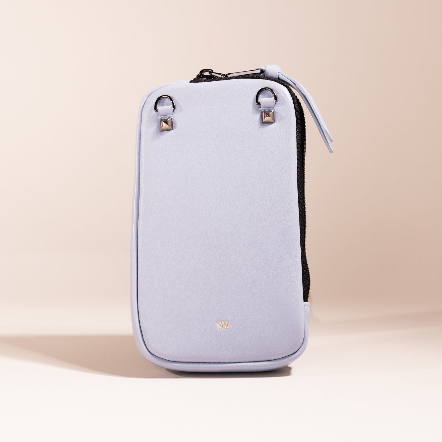 Baby Blue Leather Pouch