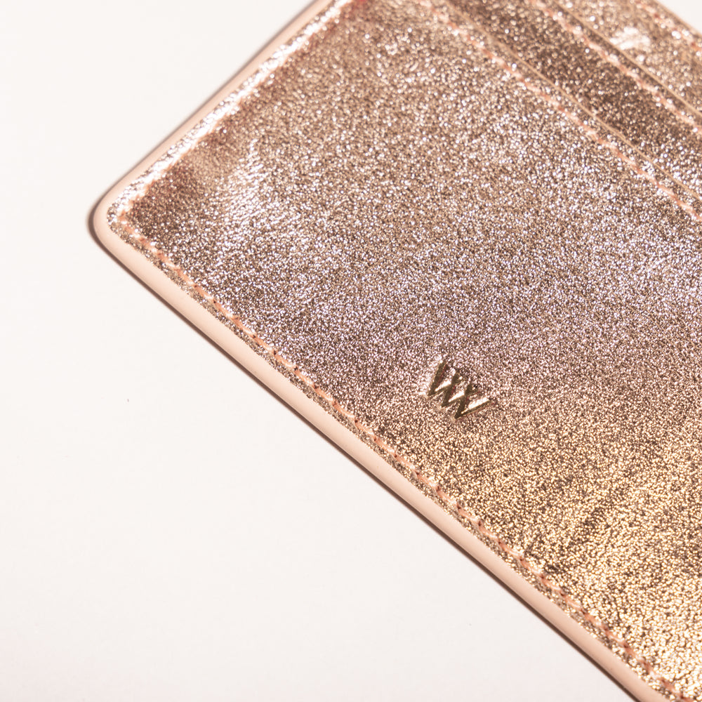 
                  
                    Rose Gold Leather Cardholder
                  
                