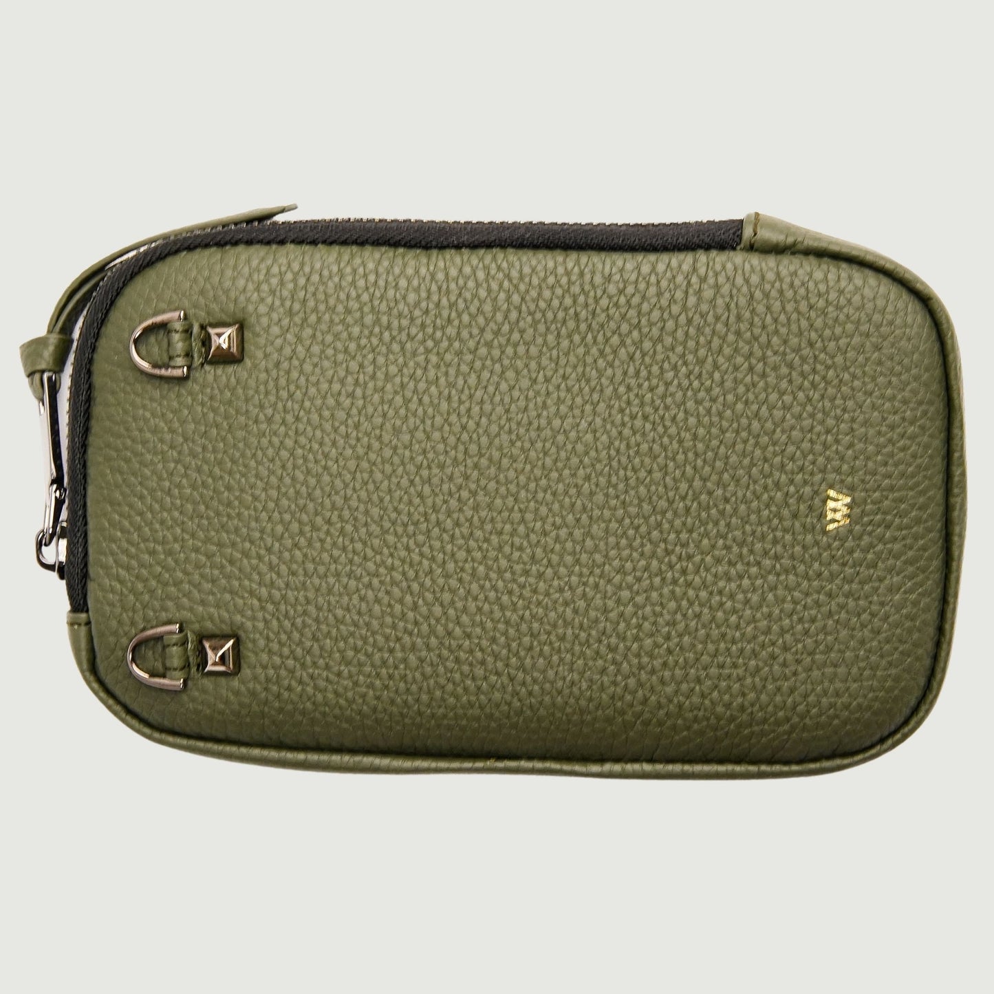 Green Leather Pouch