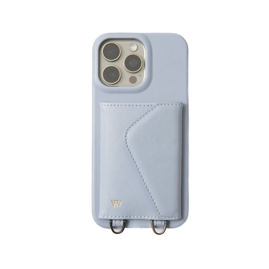 Baby Blue Smooth Leather Classic Case