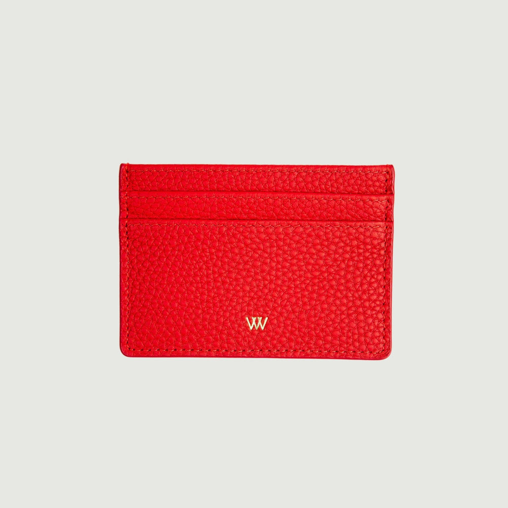 Red Leather Cardholder