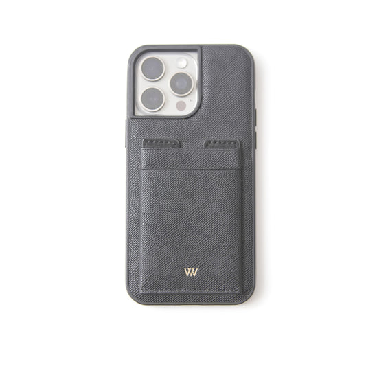 Black Saffiano Cardholder Case