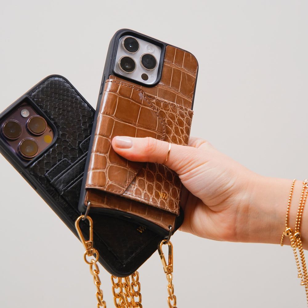 Caramel Croc Classic Case