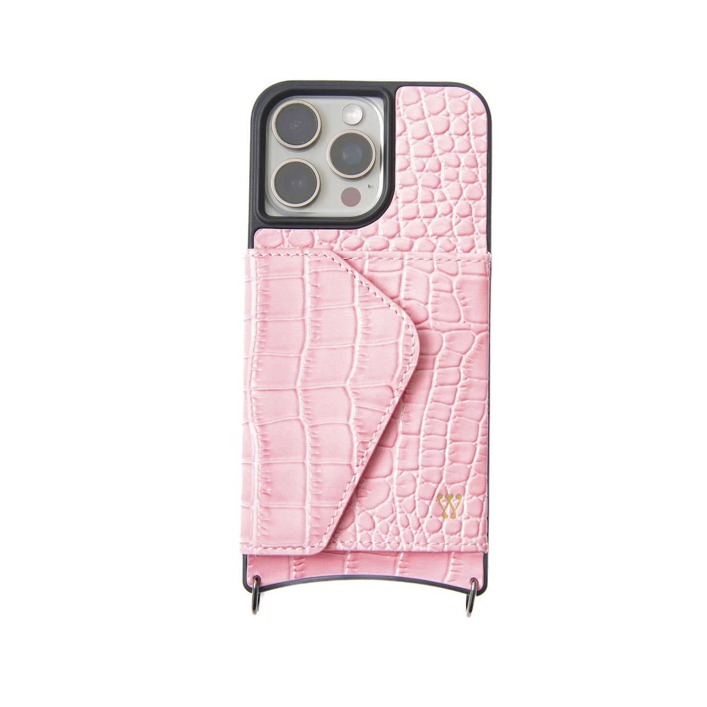 Baby Pink Croc Case