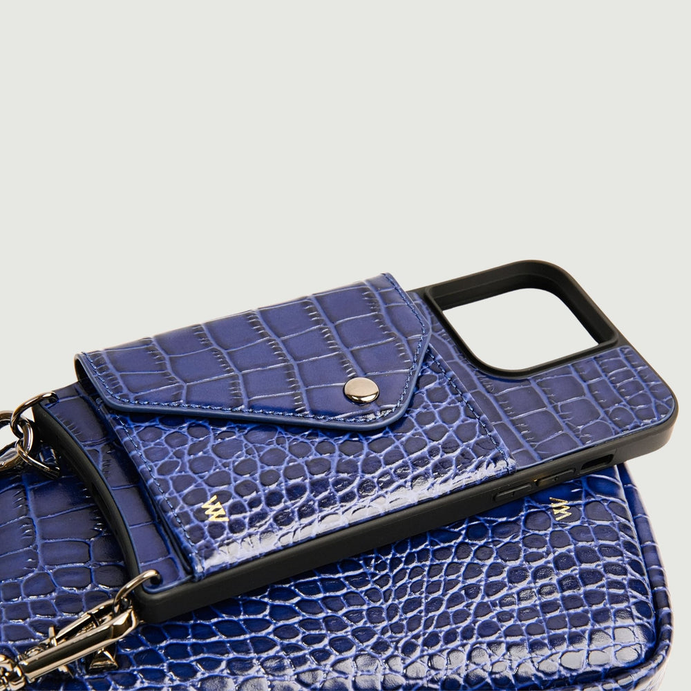 
                  
                    Blue Croc Pouch
                  
                