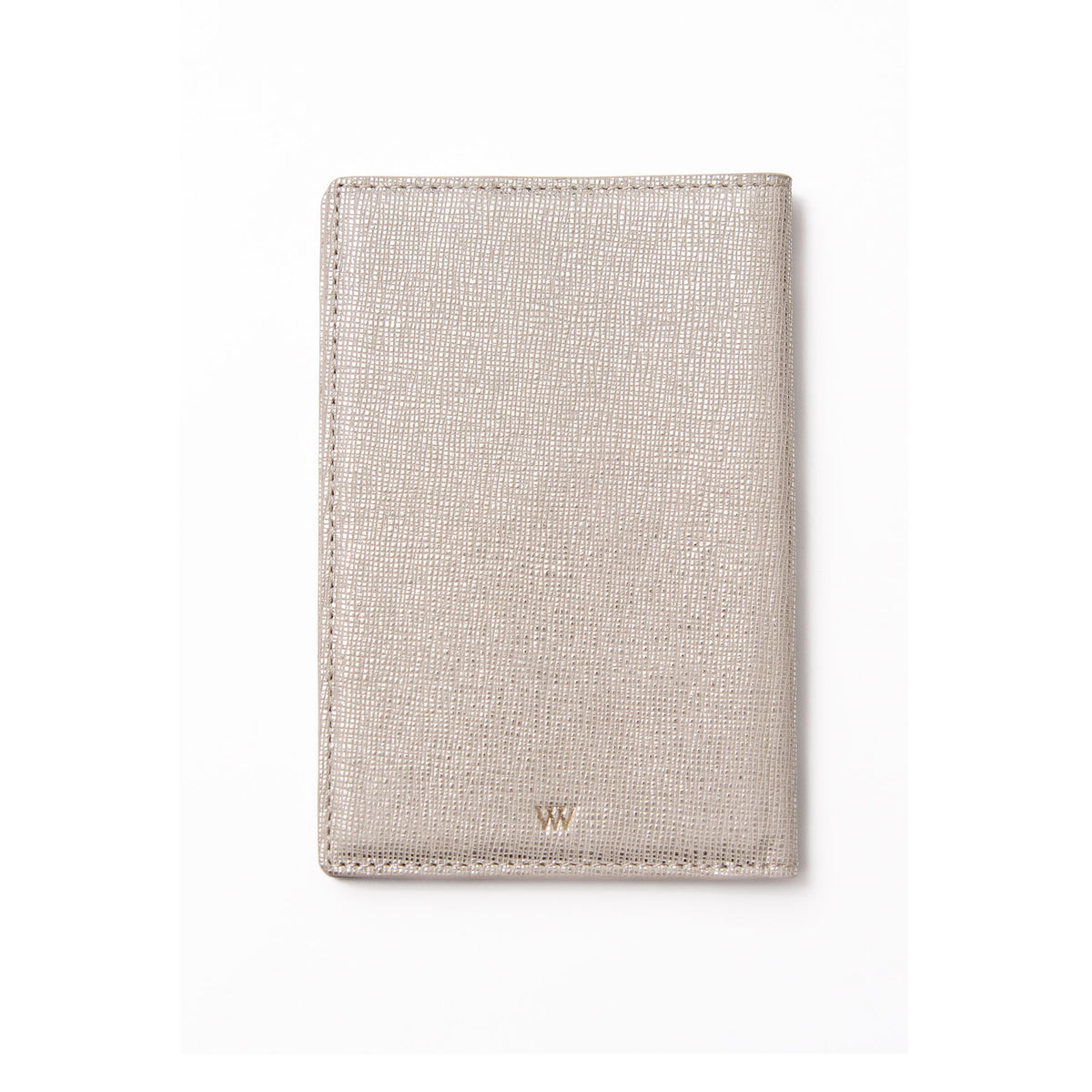 Shinny Saffiano Passport Holder