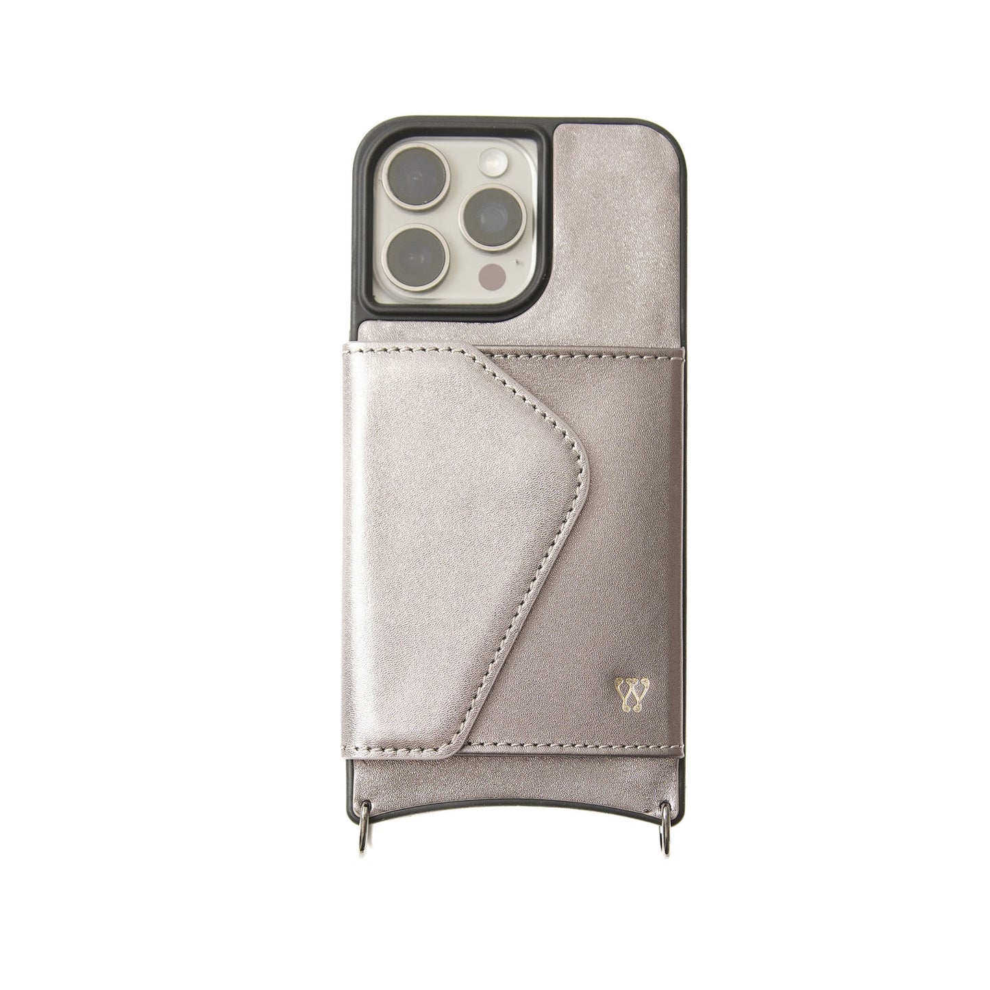 Silver Leather Classic Case