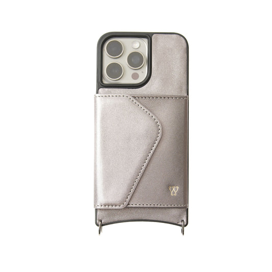 Silver Leather Classic Case