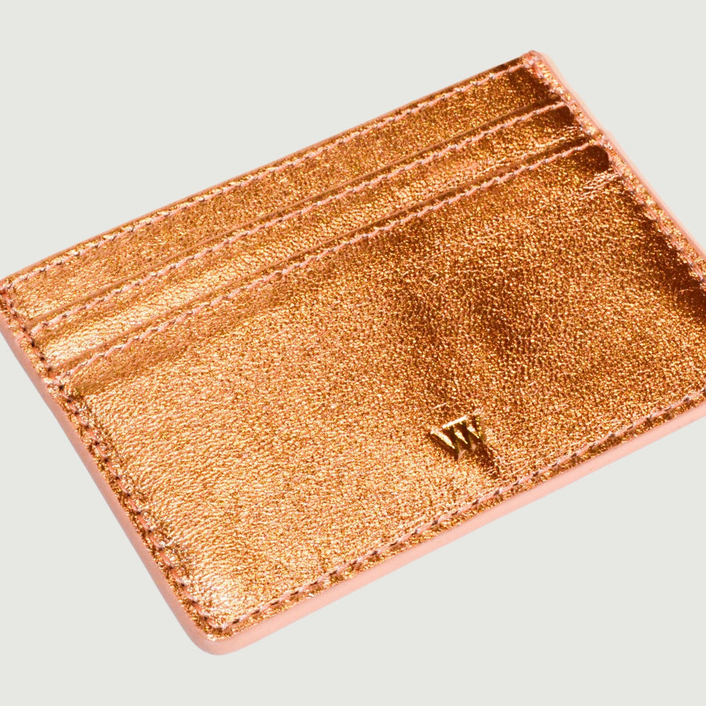 
                  
                    Rose Gold Leather Cardholder
                  
                
