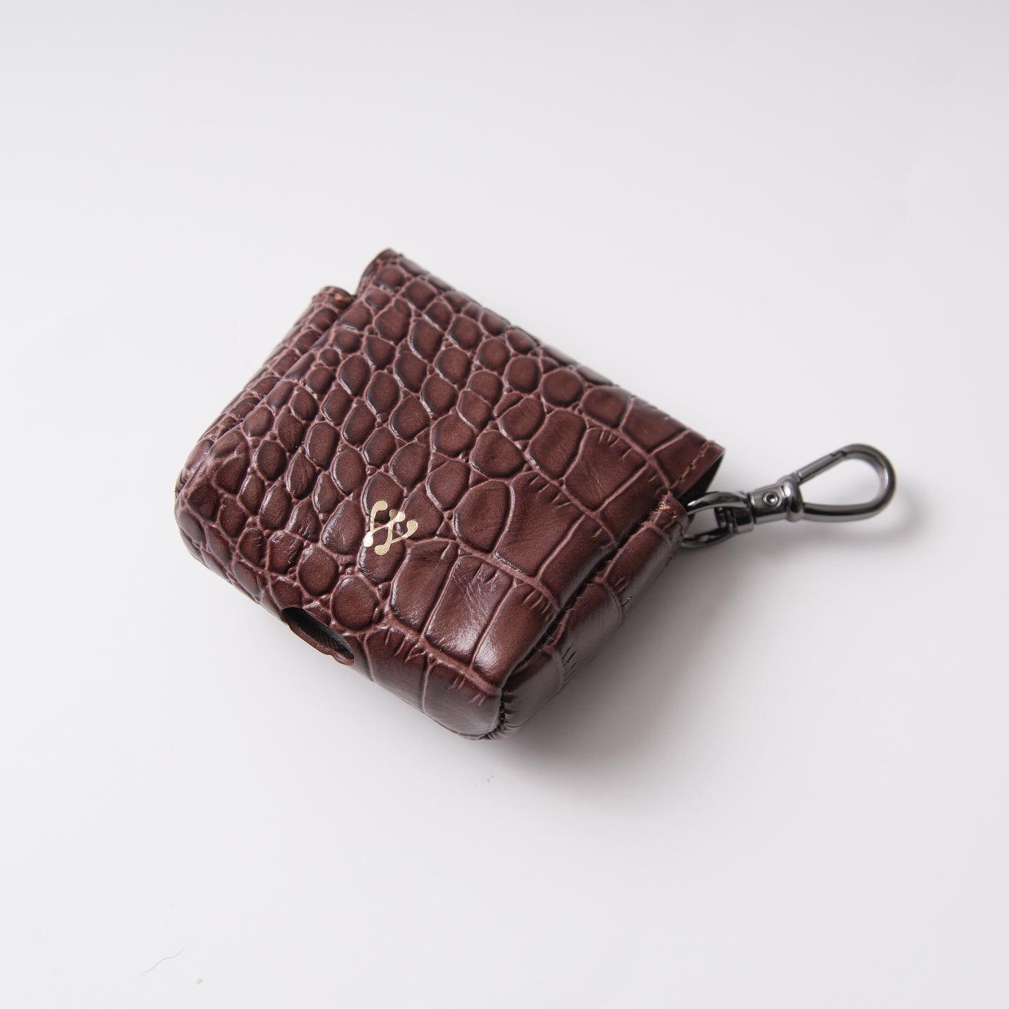 Brown Croc AirPod Case