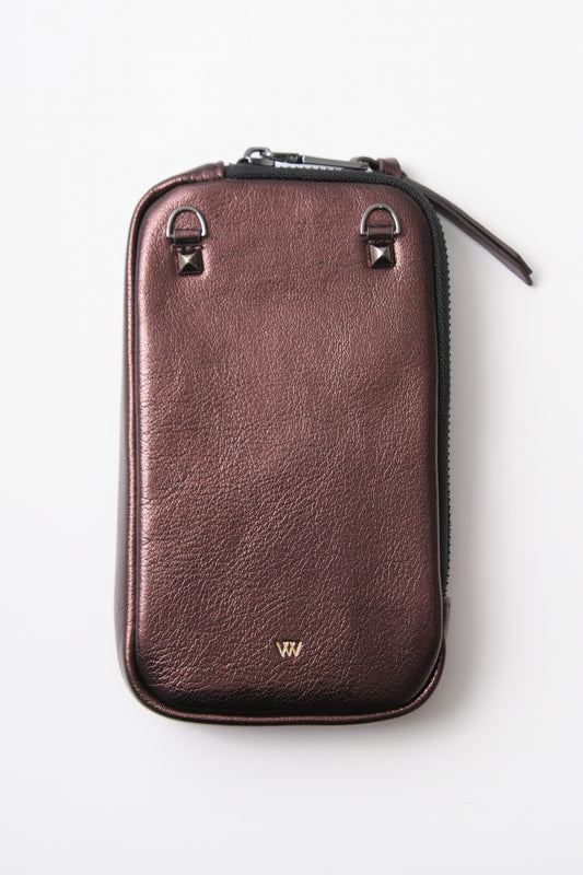 Metalic Brown Pouch