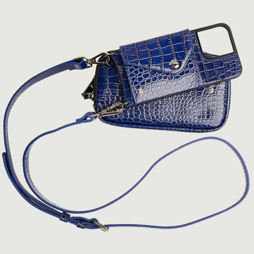 
                  
                    Blue Croc Pouch
                  
                