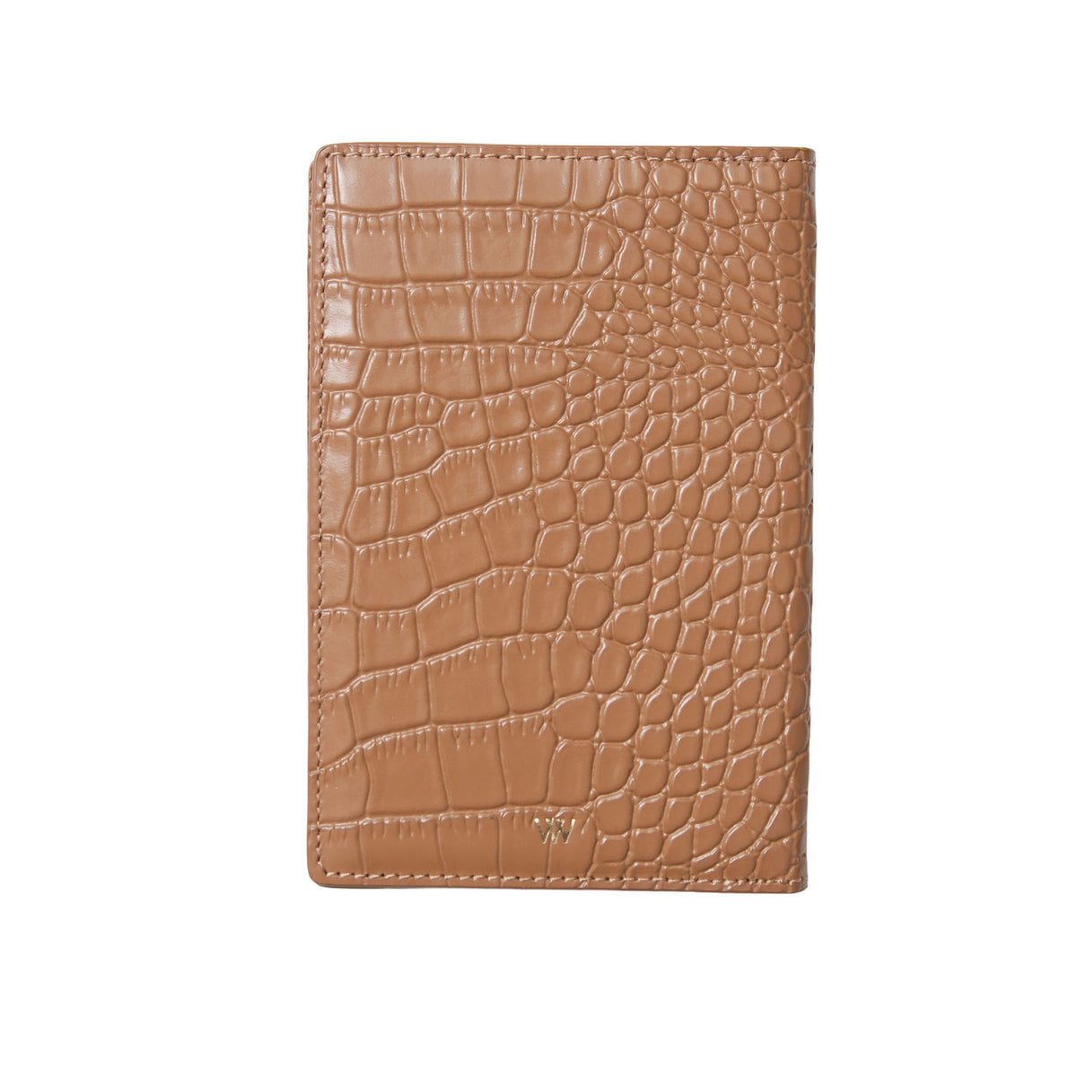 Camel Croc Passport Holder