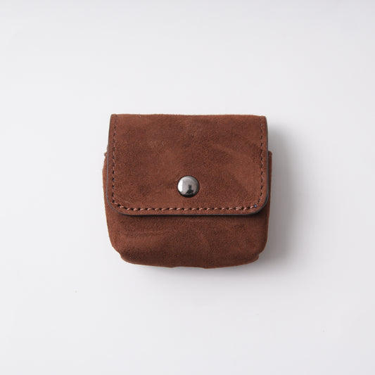 Brown Suede AirPod Case