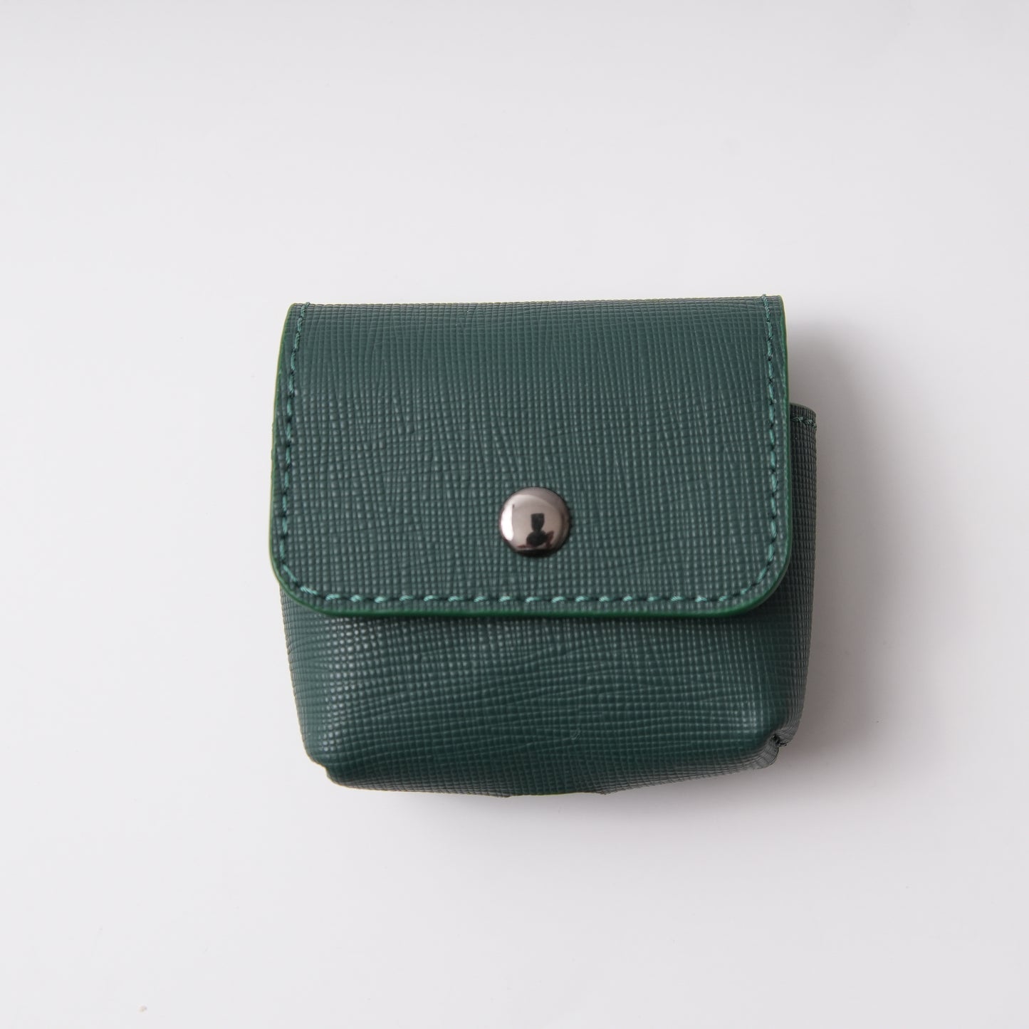 Saffiano Green AirPod Case
