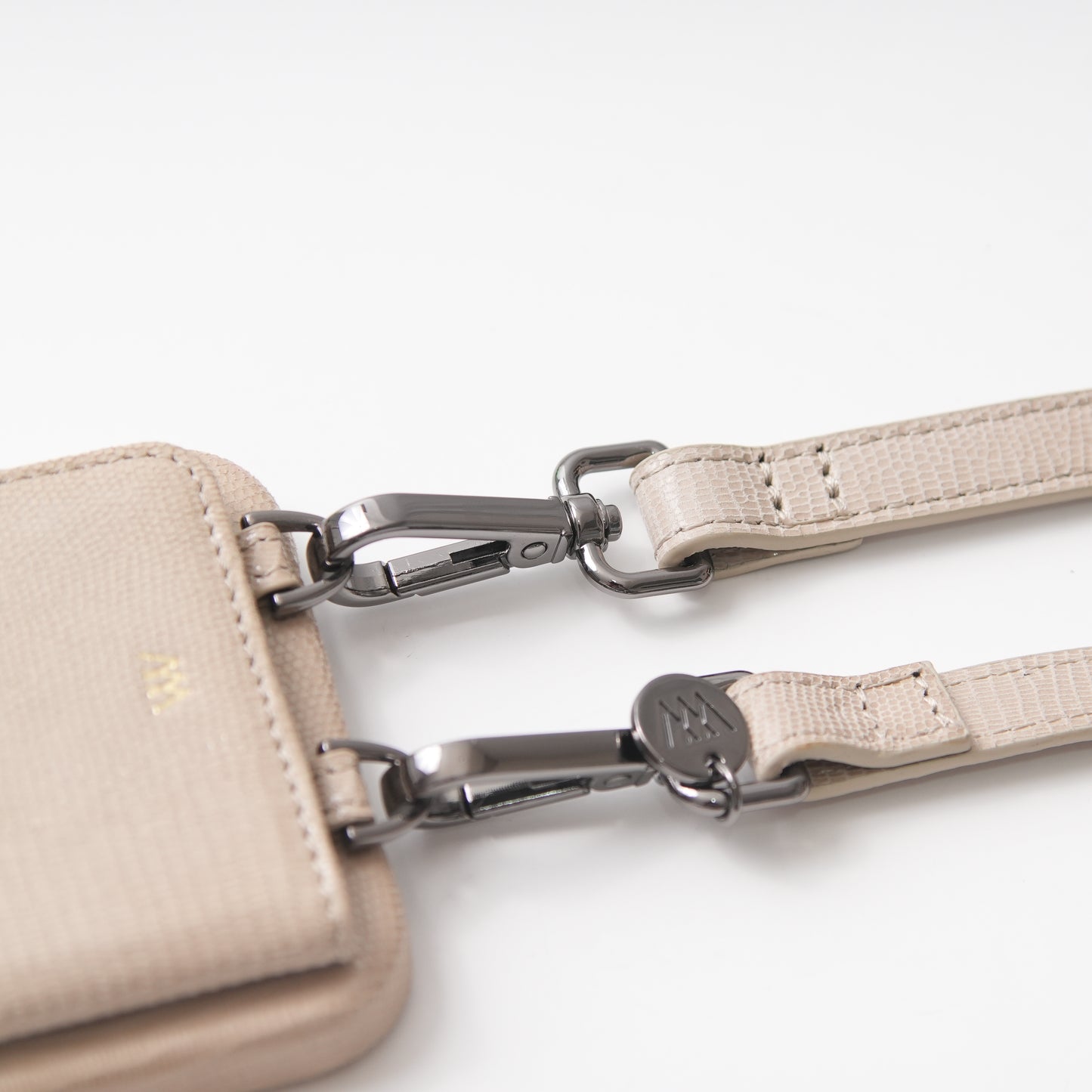 Open Wallet Lizard Print Case