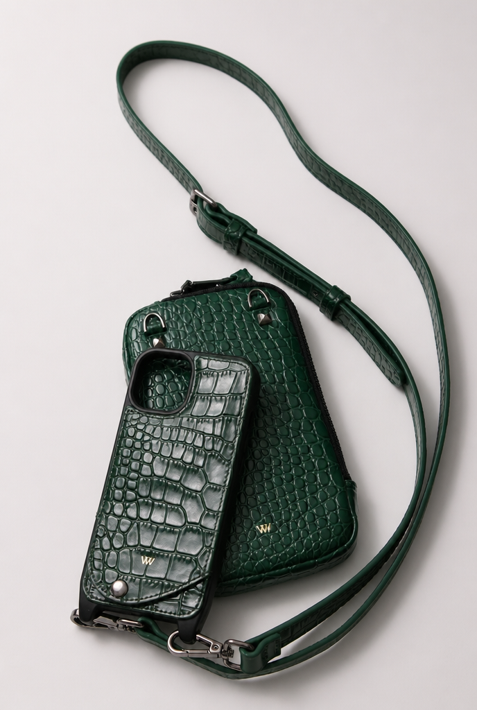 Green Croc Case