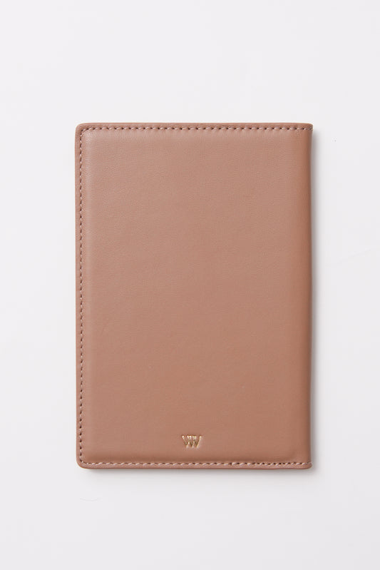 Taupe Passport Holder