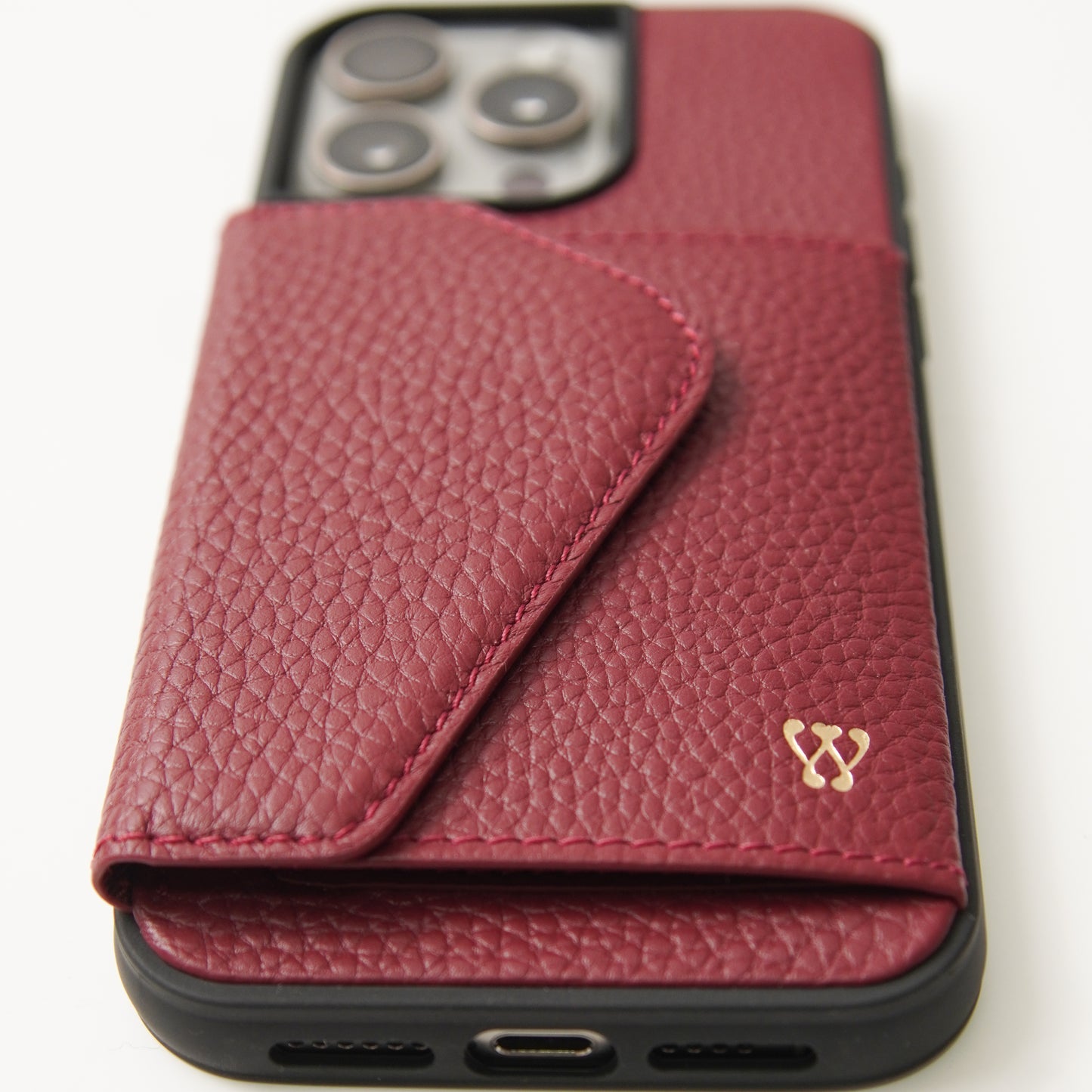No Strap Burgundy Classic Case