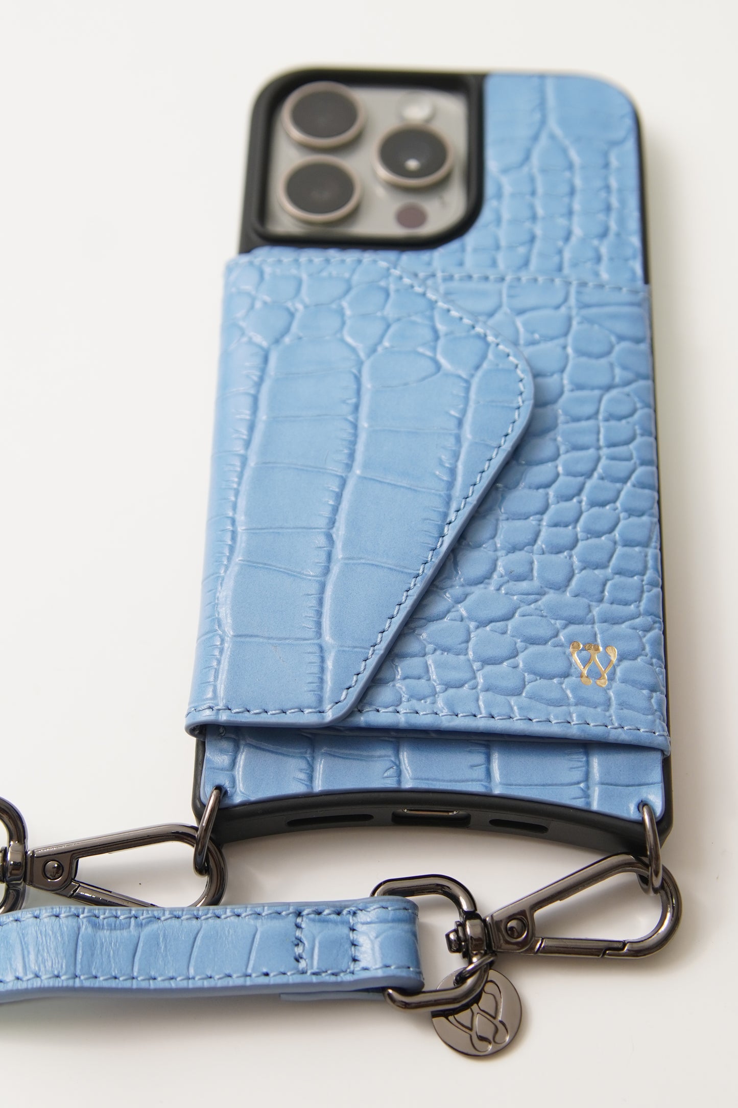 Baby Blue Croc Case