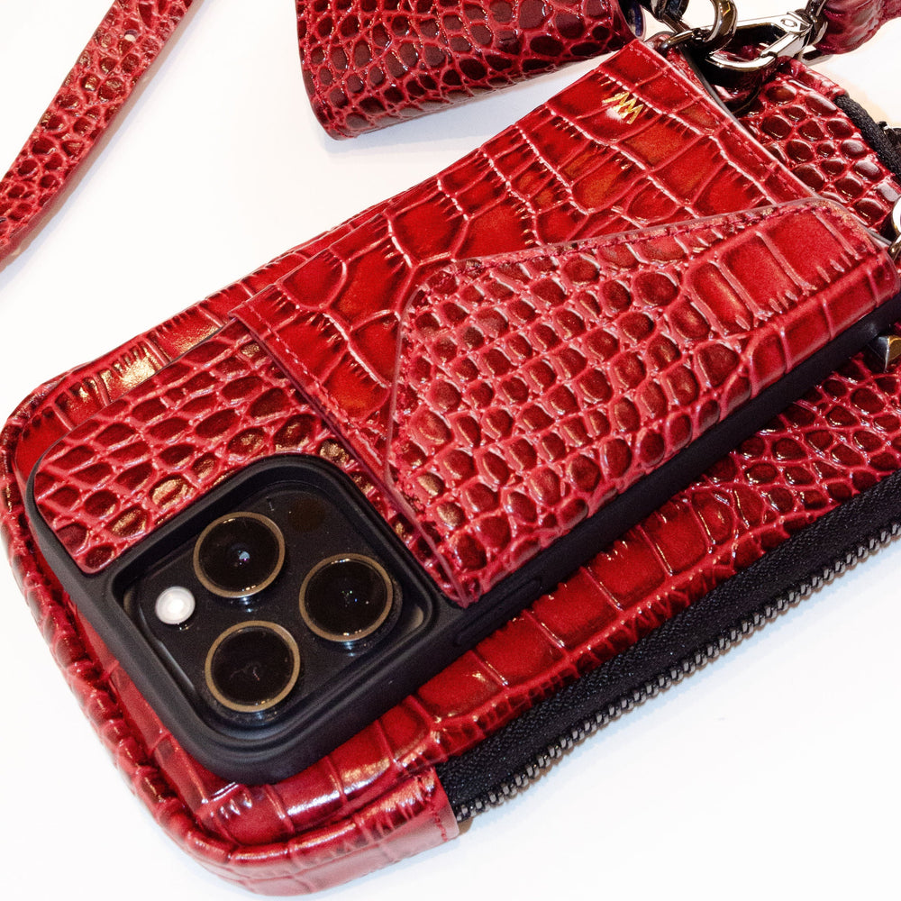 
                  
                    Red Croc Classic Case
                  
                