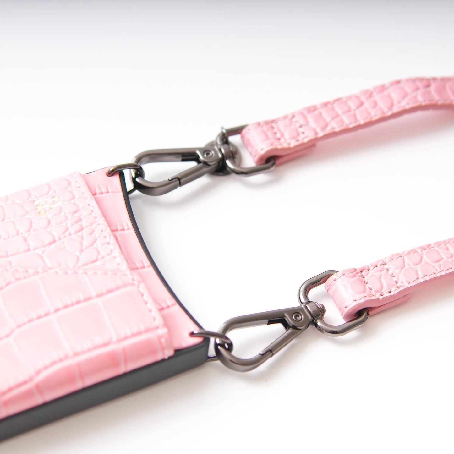 Baby Pink Croc Case