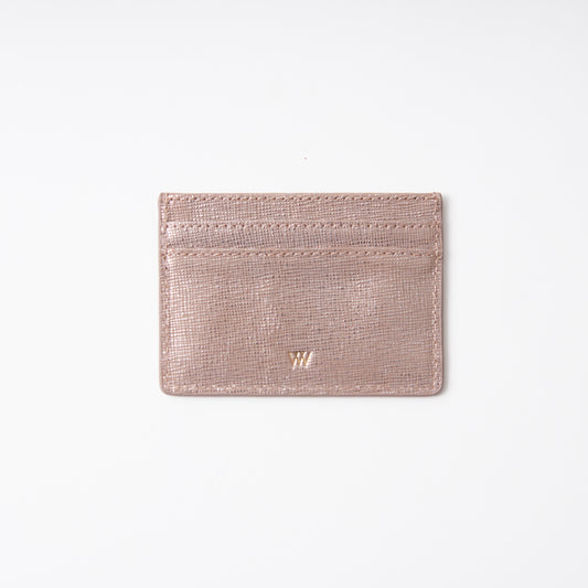 Shinny Taupe Cardholder