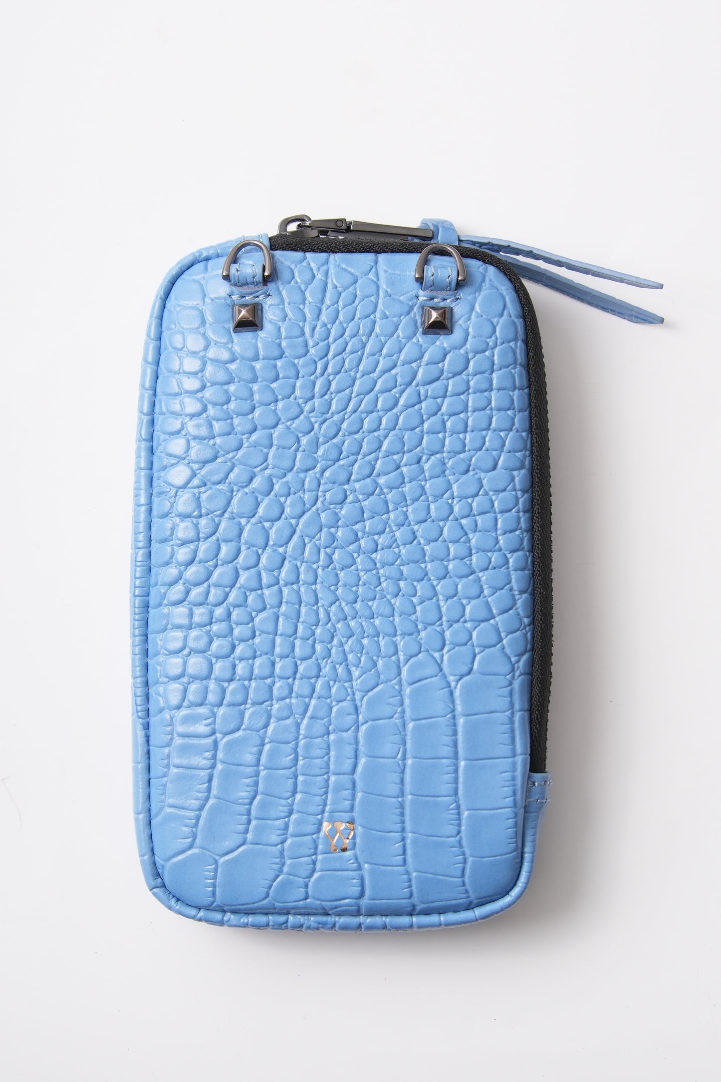 Baby Blue Croc Pouch