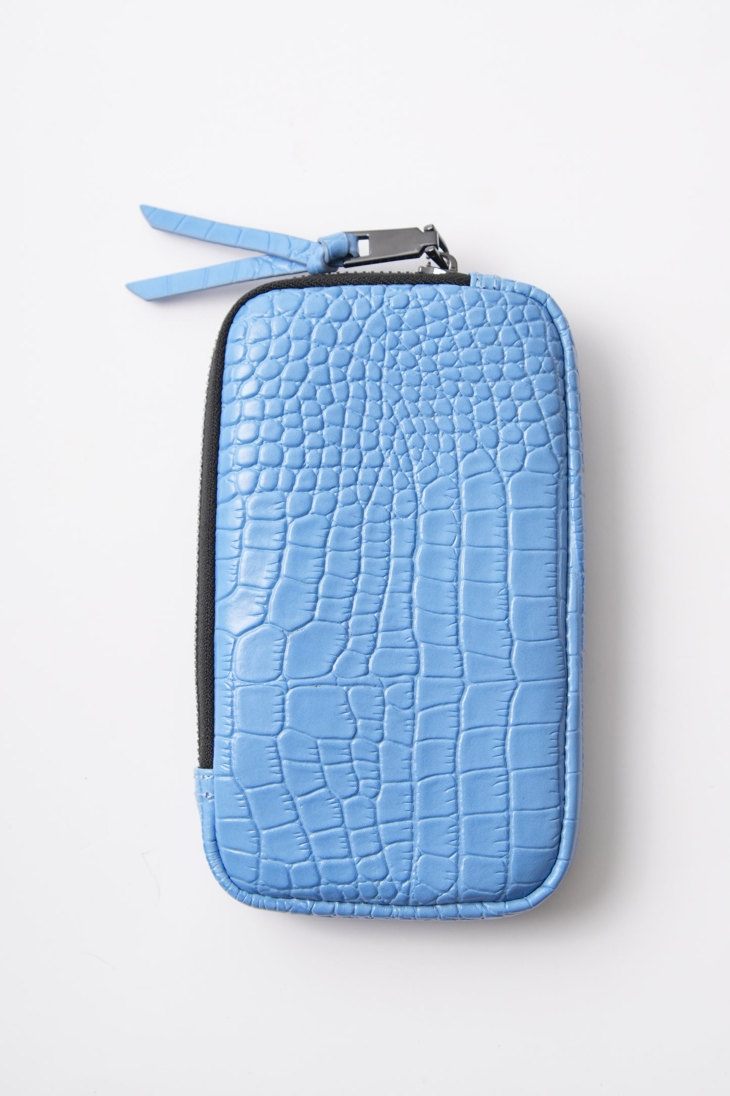 Baby Blue Croc Pouch