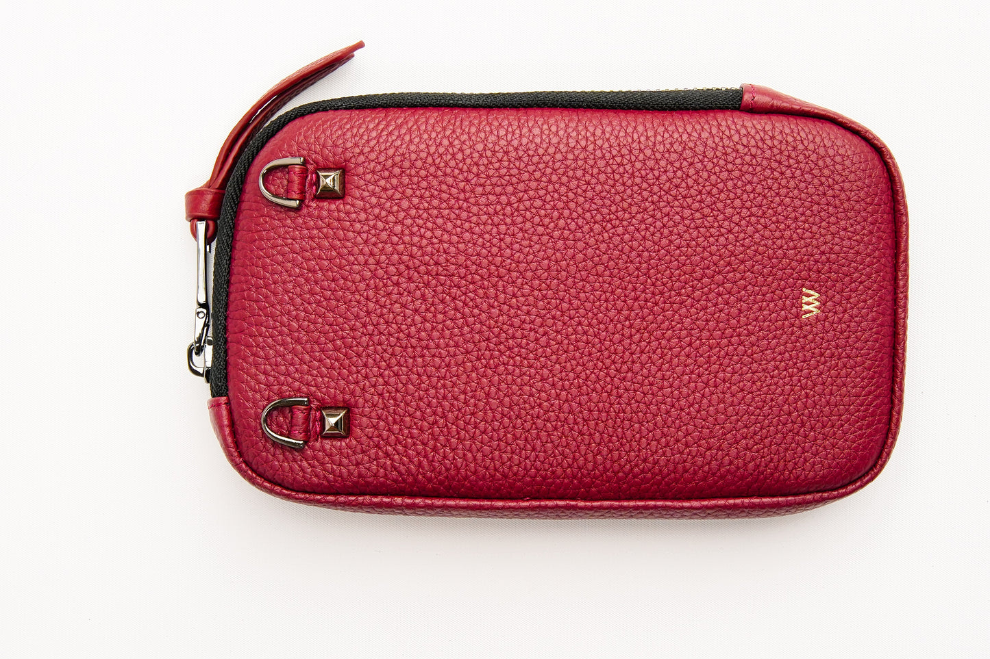 Burgundy Leather Pouch