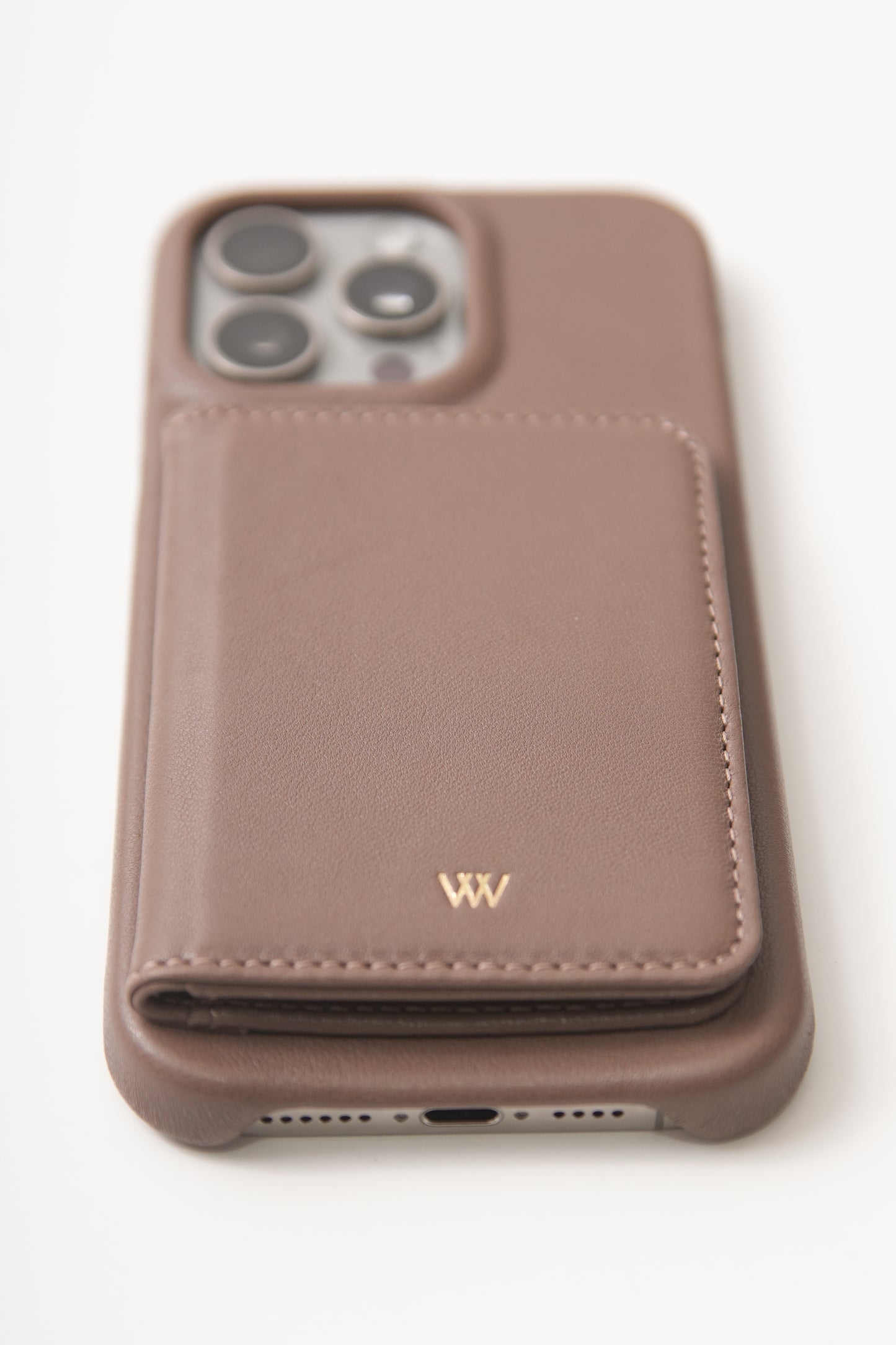 Open Wallet Taupe