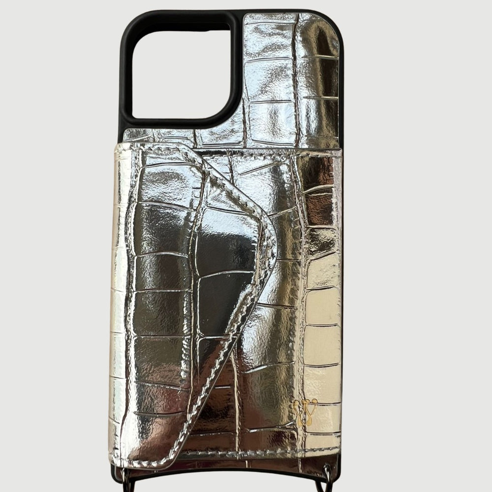 Silver Croc Case