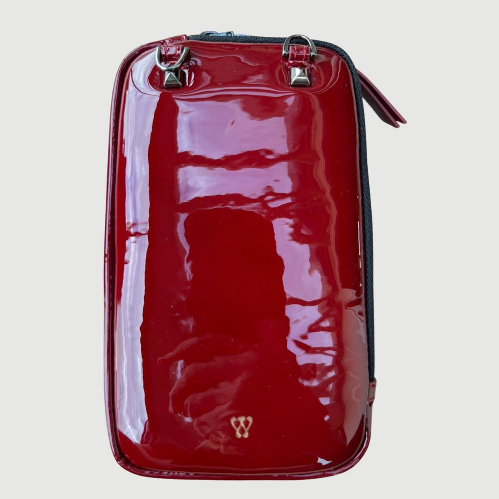 Red Glossy Pouch