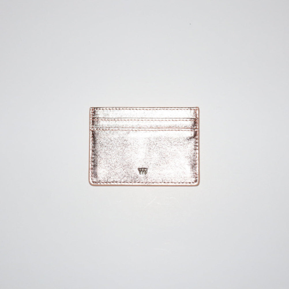 Rose Gold Leather Cardholder