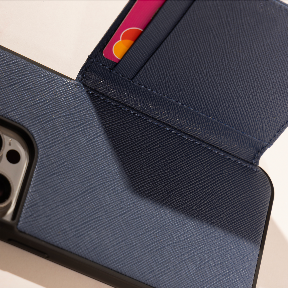 Blue MagSafe Wallet Case