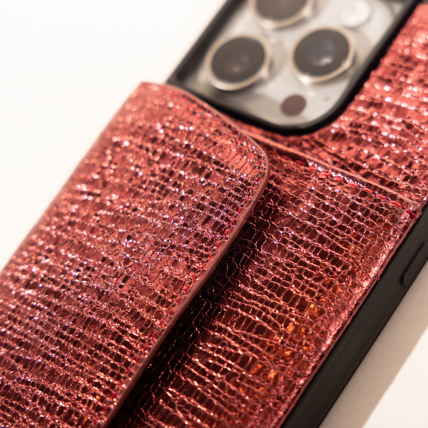 Metalic Red No Strap Case