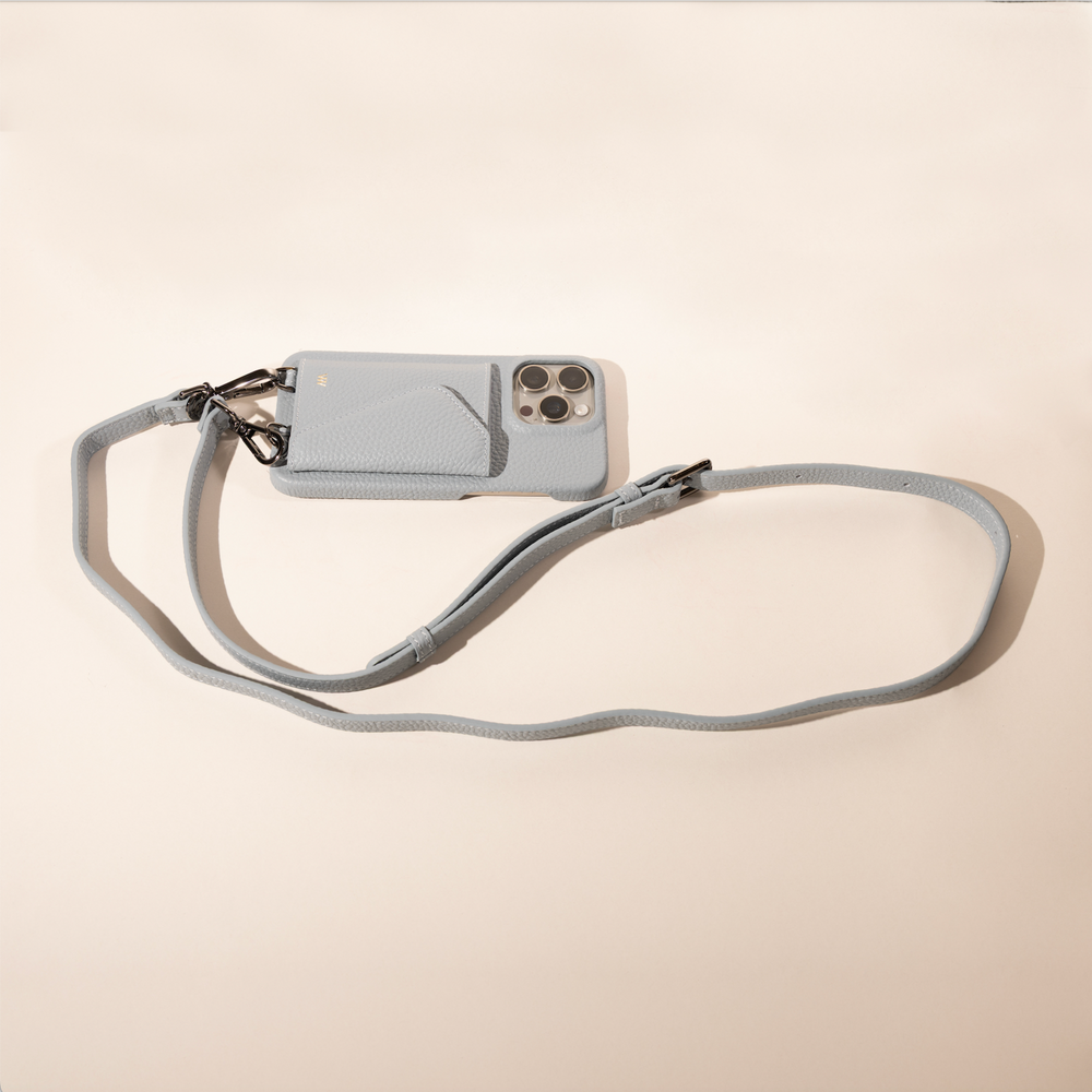 
                  
                    Classic Baby Blue Pebble Leather Case
                  
                
