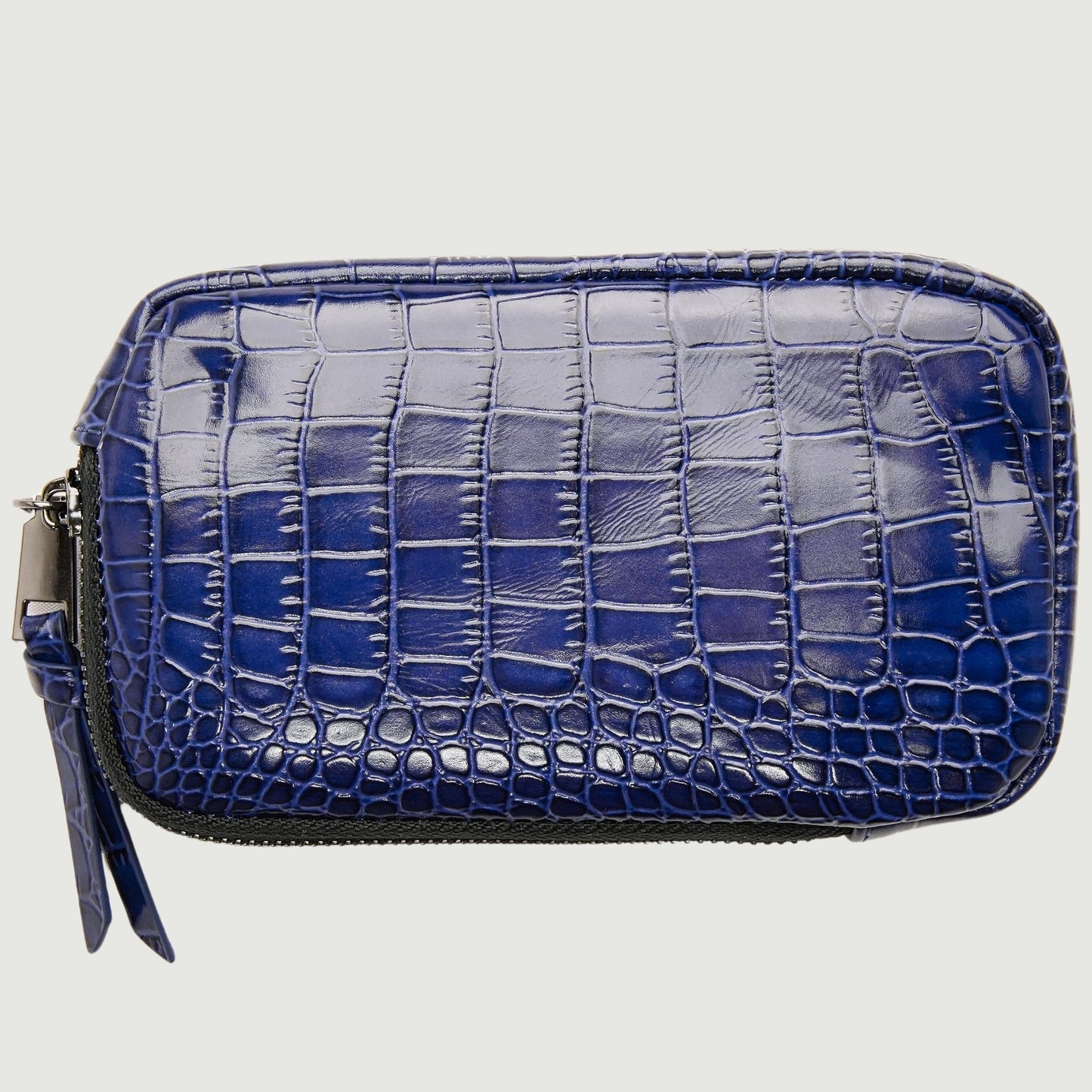 Blue Croc Pouch